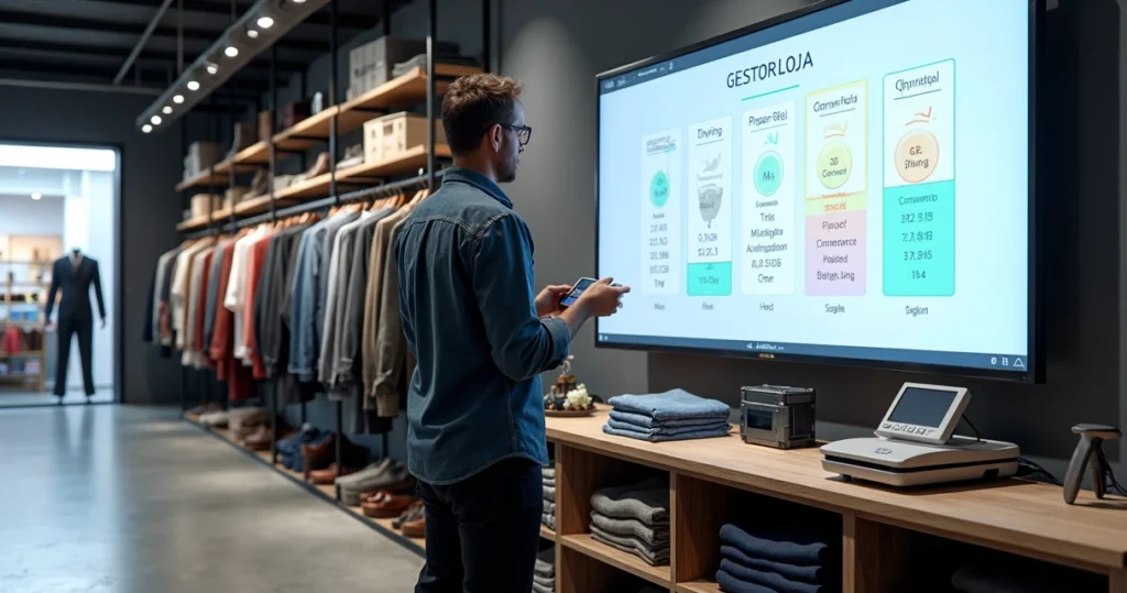 Sistema para loja de roupas: comparativo PDV e ERP em 2026